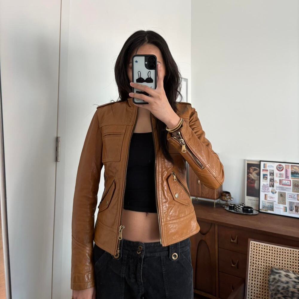 Vintage Dolce & Gabbana Leather Jacket